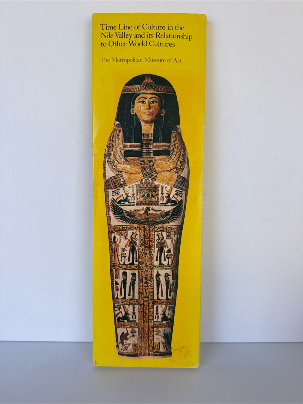 Egyptian accordion book. Smithsonian